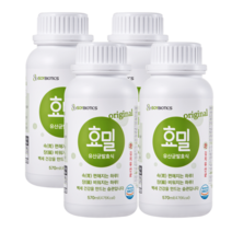 효밀 [효밀]+[유산균발효식 오리지널], 4개, 570ml