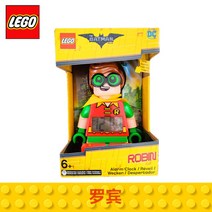 레고 탁상시계 스타워즈 배트맨 슈퍼맨 인테리어 시계 집들이 선물 레고덕후, L 로빈 사운드+나이트라이트+알람