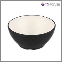 돌산멜라민 체크투톤(블랙앤화이트) 면기볼, DS-7112 (6