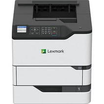 Lexmark MS823dn 사무실용 흑백 레이저 프린터 양면 인쇄 인쇄 속도 65ppm 2.4인치 컬러 LCD 디스플레이 1200 DPI 블랙/그레이 (50G0200)