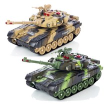 RC탱크 9993 배틀 무선 조종 워 탱크 대전모드, RC탱크 9993 그린