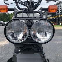 혼다 ZOOMER50 줌머50 RUCKUS 튜닝 파츠 헤드라이트 그릴 LED 램프 가드 거치대 스탠드, 램프+스탠드거치대(루커스)