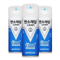 멘소래담 스프레이-에스 쿨 파스 180mlx3개, 1개