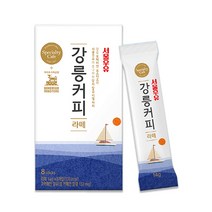 서울우유 스페셜티 카페 강릉커피 라떼 80T-프리미엄 커피믹스, 상세페이지 참조, 단품