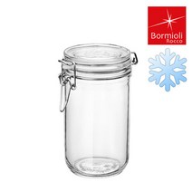 이태리 피도 원형 유리병 750ML피도병밀폐용기, 단품