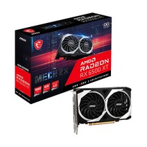 MSI MSI 라데온 RX 6500 XT 메크 2X OC D6 4GB