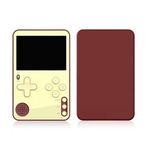 레트로 휴대용 게임기 초박형 초경량 500 In 1 레트로 비디오 게임 콘솔 2.4 인치 휴대용 핸드 헬드 8 비, RED