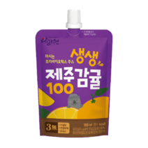 탐라원 생생제주감귤 100ml 30개 무설탕 어린이주스