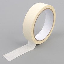 무지 크라프트마스킹테이프 떼어쓰는 종이마스킹테이프 20Mx25mm