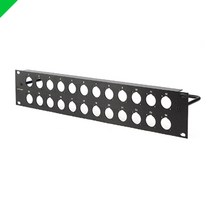 록스톤 RACK2U24 /2U 24구 랙마운트 샷시 판넬