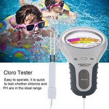 PH Tester Meter Aquarium Water Quality Spa Home For CL2 Hot Tub High Accuracy Swimming Pool Portable, 한개옵션0