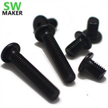 나사 볼트 도구SWMaker 20pcs Openbuilds CNC DIY M5 로우, 12mm
