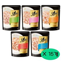 쉬바 고양이 주식 파우치 사료 쉬바 70g 전국, 15개