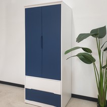 부천 가구 베네디르 클로버 원목 주니어 옷장, 화이트