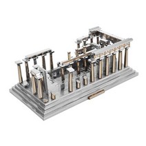 3D 입체 퍼즐 microworld 금속 red Devils scorpion model, 아테나 신전