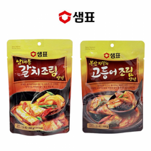 샘표 양념장 별미영행 남대문 갈치조림 고등어조림 50개 세트, 샘표 남대문갈치조림양념