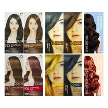 진주펄 염색약 꽃을든남자 크리닉 칼라 염모제, 꽃을든남자 크리닉칼라, O7오렌지브라운