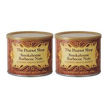 The Peanut Shop Smokehouse Barbecue Peanuts 10.5 Oz (Pack of 2), 1