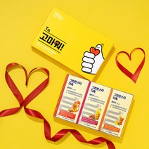디톡 콤부차 3종 고마워 선물세트 (레몬홍차/허니자몽/패션후르츠) 20억 유산균이 들어간 건강한 차
