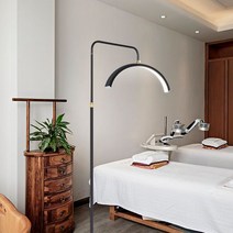 이동식무영등 LED 피부관리샵 피부과 병원 보조등 램프, 블랙 U자형 조명 - 26와트