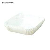베이킹 전자레인지 R9CD 사각형 일회용 내유성 방수 식품 등급 종이, [02] White, [02] 50 sheets, 02 White_02 50 sheets