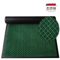 초면애 현관 점박이매트 먼지털이 수분제거, 그린, 1개