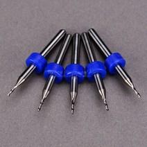 3개/묶음 3.175mm 고정밀 합금 CNC 절단 비트 1.0mm IC 라우터 기계 전용 칩 연삭 사용, 01 Edge 1.0mm