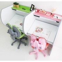 초등학생 바른자세용 각도조절 독서실책상(3색) 가성비 성인 가정용 컴퓨터, 핑크