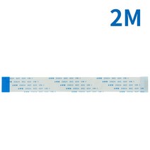 라즈베리 파이 3 모델 B +/3/2 카메라 모듈 1080p 720p 미니 5mp 웹캠 비디오 15 핀 리본 플렉스 CSI 케이블 15CM-200CM, 01 2M