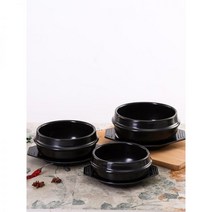가정용가마솥 돌솥냄비 만능 업소용 23456호 계란찜 된장찌개 돌솥비빔밥 아미냄비 인삼닭국돌솥 감자가루전골, 6호 2100ml+ 홀더 + 메탈 클립