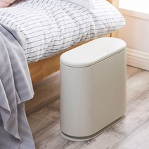 모노 원터치 와이드 휴지통 10L, 화이트, 옵션선택