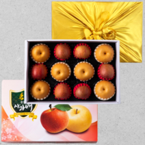 혼합 과일선물세트 사과 배 혼합세트 선물용 제수용 특품 보자기 셋트, B. 나주배 선물세트 (5kg 8-9과)