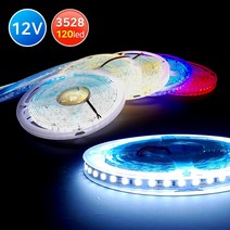 그린맥스 슬림LED바(비방수 120LED- 5M 12V) 3528칩 *플렉시블 LED바 간접조명, 1개, 비방수120-핑크