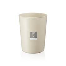 코멕스 클린오픈휴지통5L(베이지)