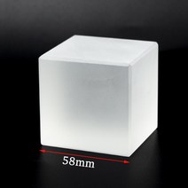 지구본 세계 지도 지구의반투명 K9 크리스탈 유리 렌즈 볼 이집트 피라미드 광학 프리즘 큐브 기하학 실린, 04 Cube B