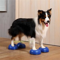 강아지 애견 펫스쿼트 밸런스볼 짐볼 디스크치료 다리 슬개골 탈구 마사지 운동 기구 Wstug 증정, 그레이