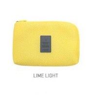 패션 여행 지퍼 화장품 가방 여성 캐주얼 usb 데이터 케이블 헤드셋 이어폰 솔리드 컬러 대용량 주최자 보관 가방