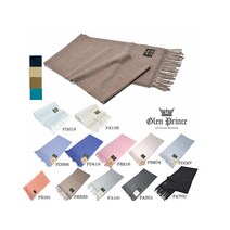재입고 나머지 약간 글렌 프린스 GLEN PRINCE 캐시미어 100% 무지 머플러 CS15-Plains 캐시미어 플레인 캐시미어 머플러 베이지 그레이지 그레이 핑크 블루 그레이 유니섹스 남성 여성 페어 머플러