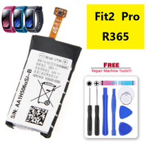 해외 삼성 Gear Fit2 R360 Fit2 Pro R365 호환 배터리, 실버
