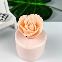카네이션몰드 실리콘몰드제작 벚꽃몰드 부케레진 꽃 장미 3D 실리콘 금형 비누 만들기 DIY 웨딩 케이크 컵케익 젤리 캔디 장식 공예 베이킹 도구, HC0323 4x4x4cm