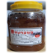 옛날시골된장 3kg 맛있는 전통 한식 된장, 옛날시골된장 3kg x1개