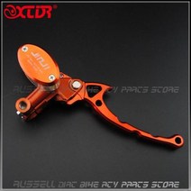 1200mm 유압 클러치 레버 마스터 실린더 오일 호스 110cc 125cc 250cc 먼지 구덩이 자전거 바이크 오토바이, [01] Orange sets