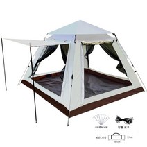 Oyoson 그늘막 텐트 원터치 텐트 쉘터 돔쉘터 3~4인용, 240*240*155