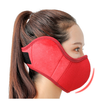 너나마켓 겨울 방한용품 귀마개 마스크 5개입 10개입 야외활동 한파대비 보온마스크 대량구입, 그레이3+랜덤2