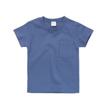 쥬스토리 가족티 반팔 포켓 무지