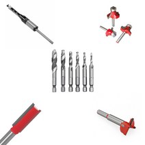 목재 DIY 나무 홈파기 셀프 인테리어 루터날 트리머날 트리머비트 보링비트 각끌비트 탭핑비트, 각끌비트12.7mm