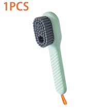 싸이클론 집진기 산업용 목공용 집진시설 다기능 부드러운 강모 신발 브러시 자동 액체 배출, Green 1Pcs