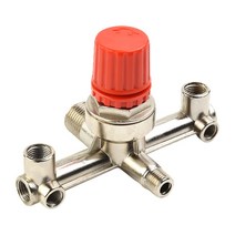 Double Air Compressor Switch Regulator Valve Fitting Part Bama Piston Vring, 한개옵션0