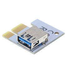USB 3.0 PCI-E 1X ~ 16X 그래픽 연장 케이블 마이닝 PCI-E 확장선 카드 어댑터 PC 컴퓨터 연장 케이블 공, 01 1pc_01 기타 (ae˚) frequ