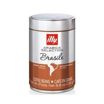 일리 아라비카 셀렉션 브라질 원두, 홀빈(분쇄안함), 250g, 4개